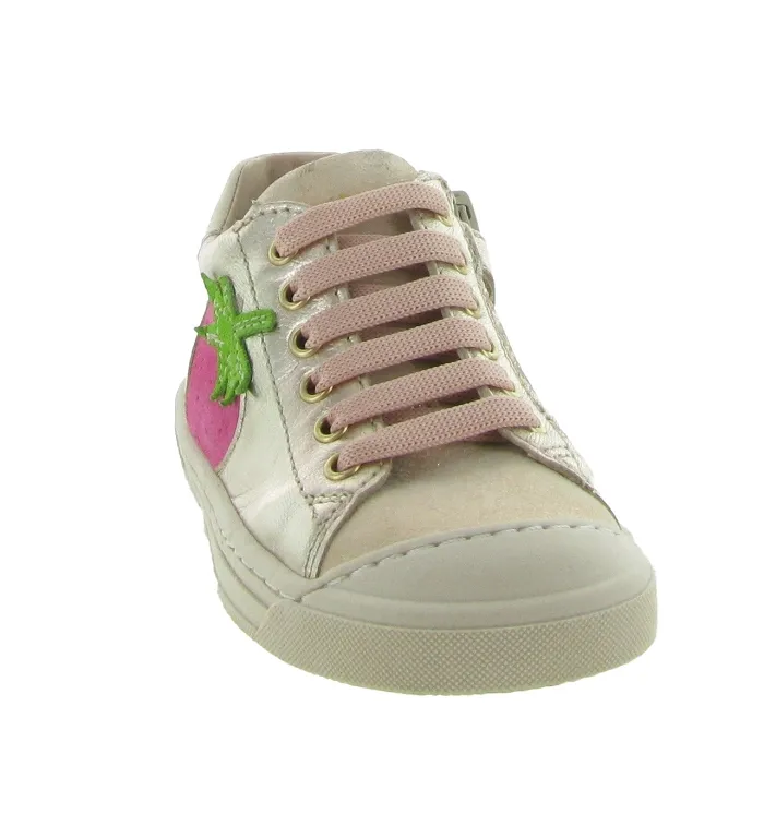 chaussures bebe du 18 au 27 -  - bebe fille - Cuir laminé - Bronze - Babybotte