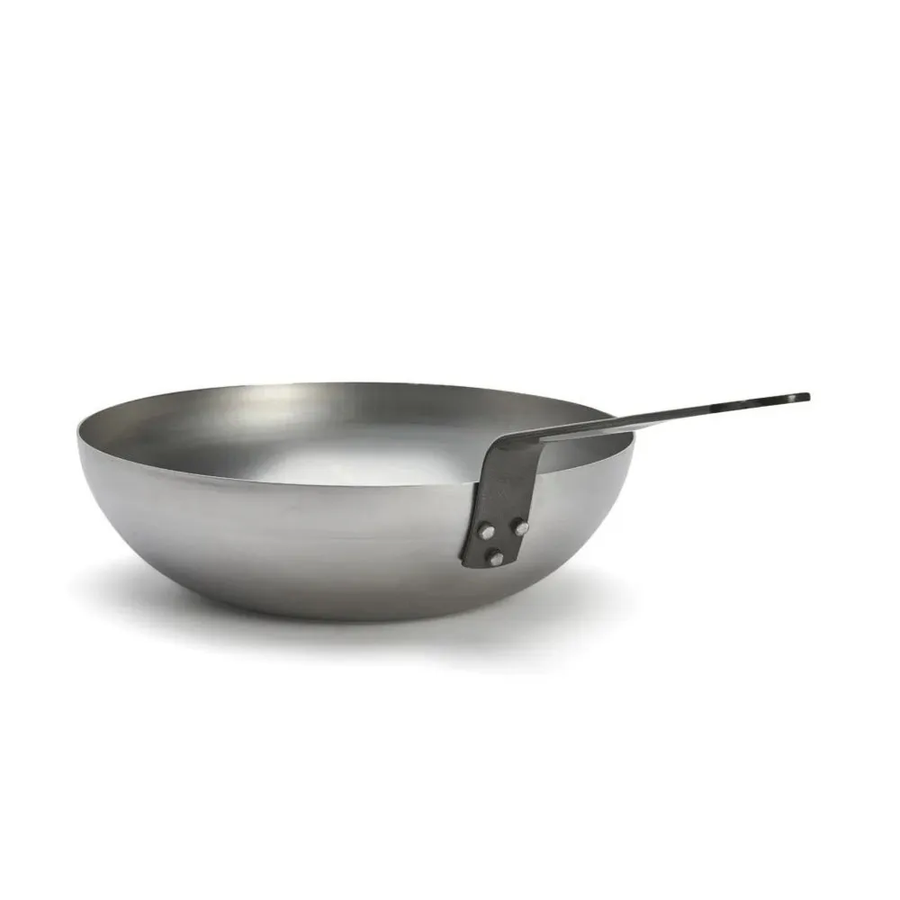 De buyer wok bombé en acier 24cm - 5617.24
