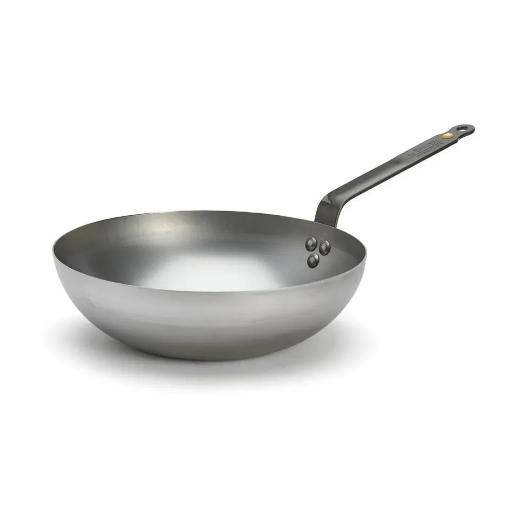 De buyer wok bombé en acier 24cm - 5617.24
