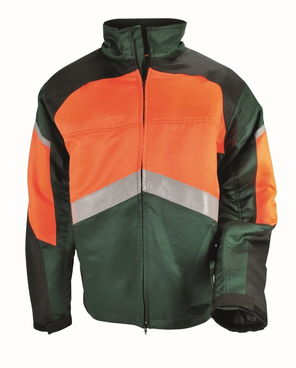 Veste de protection pour le bûcheronnage classe 1